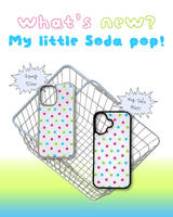 SODA POP DOT PATTERN 'MAGSAFE GLASS' PHONECASE