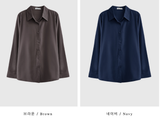 Teed Standard Shirt Blouse / 14 colors