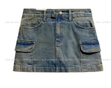Mare washing cargo miniskirt