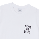 25SS インクスタンプロゴショートスリーブTシャツ ホワイト