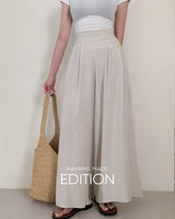 【MADE】Linen wide pants