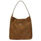 ECHO SUEDE SHOULDER BAG UNISEX (2Color)