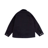 WIDE POCKET WORK JACKET (UNISEX)_SYF3JK01BK