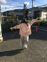カーブド トラック パンツ