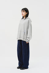 (MADE) Blue Star Softy Hoodie_Grey