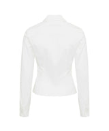 DOZI - Pinched Unbalance shirt _ WHITE