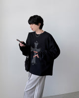 キャニオンワッフル長袖Tシャツ