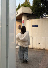 HOLIDAY HOOD FUR JACKET