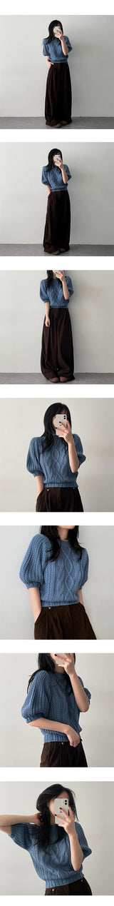 ショウイングバックバンディングピンタックコーデュロイスナップワイドパンツ