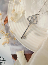 Diamond key necklace not to be missed
