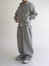 curved bonded pants(2colors)