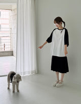  cutting raglan T