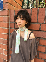 Misty Bloom scarf (3color)