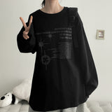 ピート オーバーフィット ロングスリーブ Tシャツ (4 colors) H&L