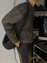 ASCLO Crop Tweed Cardigan (3color)