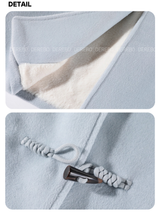 Cloud muffler toggle mink long coat
