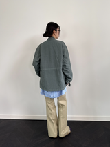 crinkle field jacket 