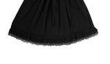 Buring Frill Tiered Lace Flare Midi Skirt