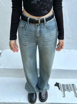 WIDE BLUE DENIM PANTS code 23000