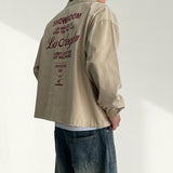 Chaur Two-Way Cotton Collar Jacket (2 colors)