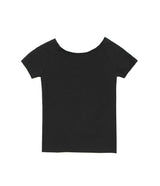 ボートネックオフTシャツ