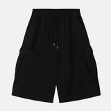 belted bermuda pants