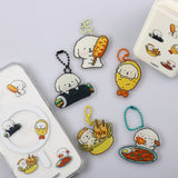 TTUMARO K-Food Double-Sided Acrylic Keychain