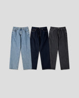 PD Handle Embroidered Denim Pants (3C)