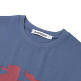 Vintage Ancient Graphic T-shirt (Vintage-Blue)