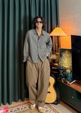 Comfort Two-Tuck Wide Chino Pants 2COLOR