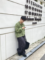 Ter Stripe Balloon Denim Pants 2C