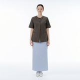 Rain stripe skirt(blue)