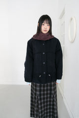 melange triangle scarf(4colors)