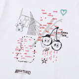 KIRSH X TOKYO シティアートワークTシャツ【ホワイト】