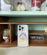SWEETHOME LABEL PHONECASE (VIOLET)