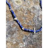 [HANDMADE] Blue gemstone necklace