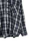 vely gingham hooded shirt