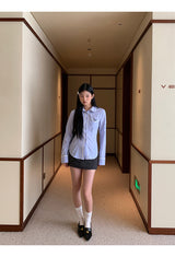 スカイレースボウ長袖シャツ