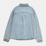 Over Washing Western Shirt Jacket (No.860)