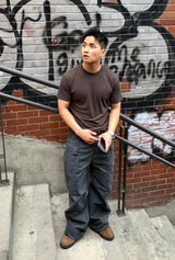 リブマッスルフィット半袖Tシャツ
