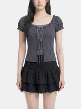 Seline Lace Layer Top