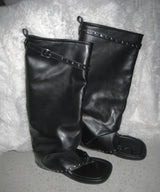 rivet thong boots