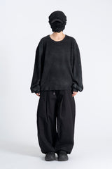 Dos Waffle Vintage Crop Knit