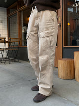 Lard dying cargo pants