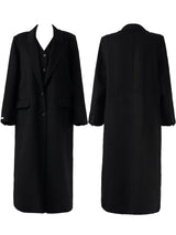 handmade long vest coat
