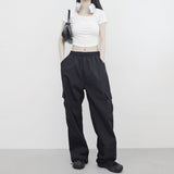 (Unisex) カーデンカーゴストリングパンツ