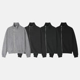 Moore Side Knitted Zip Up