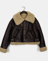 Steck Oversized-Fit Belt Fur Leather Mustang