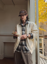 Melo Y-neck knitwear cardigan