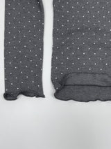 Dot Wave Turtleneck T-Shirt